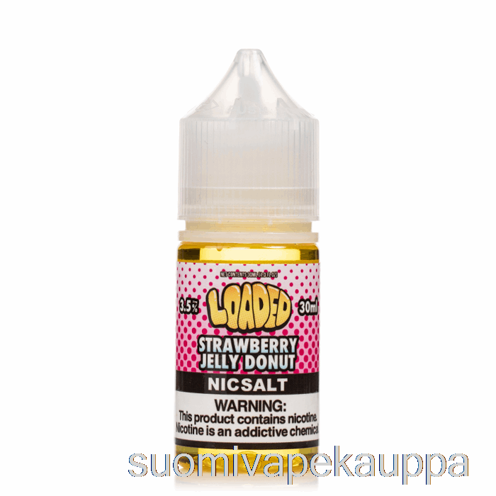 Vape Box Mansikka Hyytelö Donitsi - Ladatut Suolat - Häikäilemättömät Höyryt - 30ml 50mg